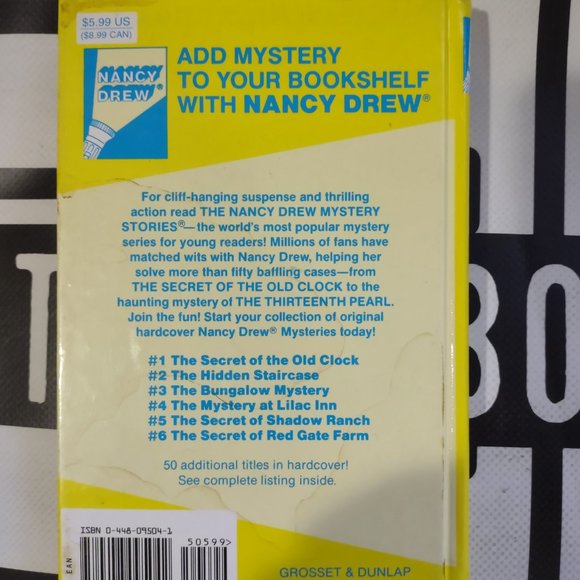 The Mystery at Lilac Inn (Nancy Drew, Book 4) Hardcover by Carolyn Keene 2003 - Picture 3 of 6